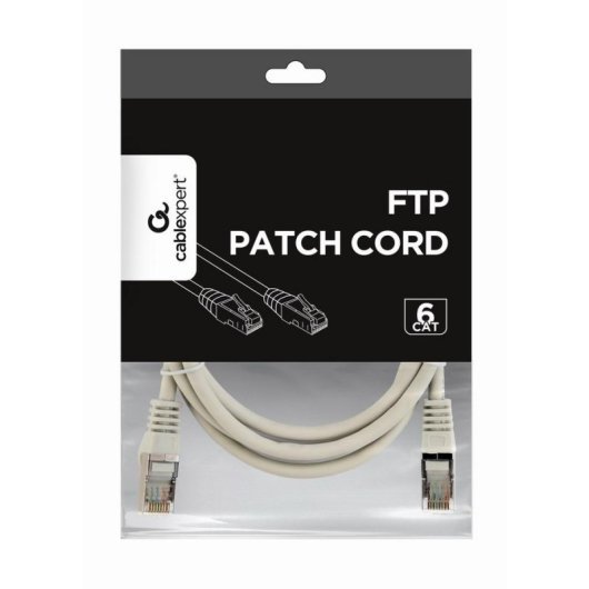 Cable de Red RJ-45 Cat 6 FTP 15m Gembird