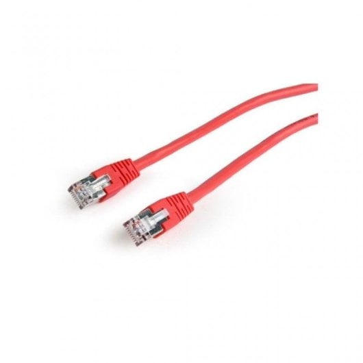 Câble réseau Gembird PP6-0.5M/R Cat6 FTP 0,5m rouge connecteurs RJ-45