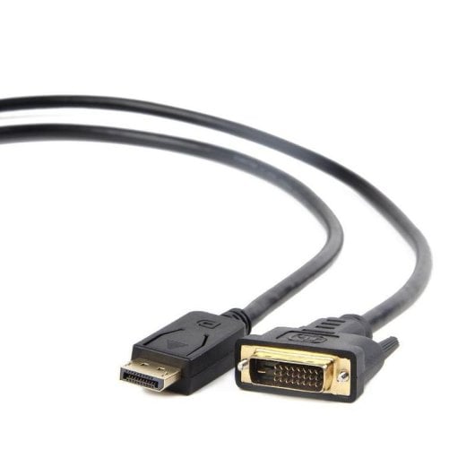 Adaptador de cable Gembird CC-DPM-DVIM-6 DisplayPort a DVI 1,8 m Negro
