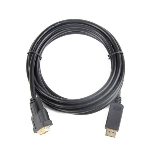 Adaptador de cable Gembird CC-DPM-DVIM-6 DisplayPort a DVI 1,8 m Negro