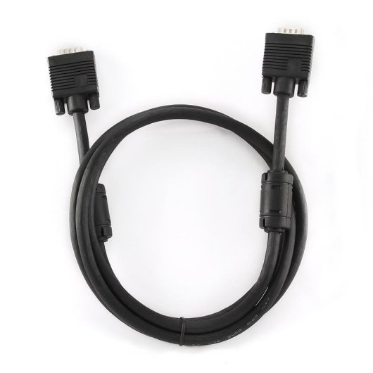 Cable VGA Gembird CC-PPVGA-6 Doble Blindaje 1,8 m Macho/Macho Negro