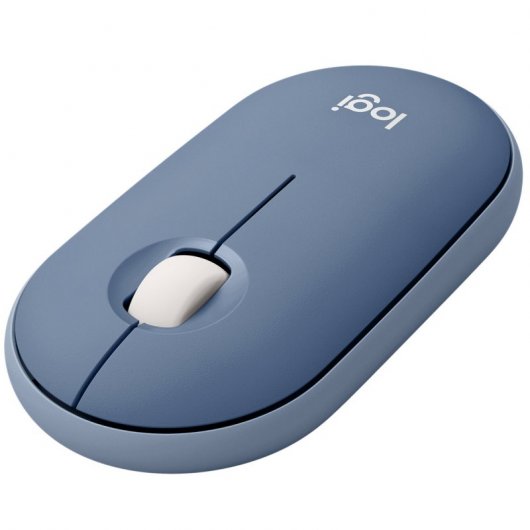 Logitech Pebble M350 Ratón Óptico Inalámbrico Turquesa