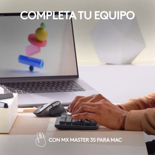Logitech MX Mechanical Mini para Mac Teclado Mecánico Inalámbrico Gris Espacial (USA)