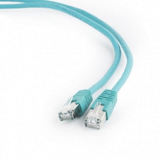 Câble réseau Gembird PP6U-1M Cat6 1m UTP RJ-45 Vert connecteurs or