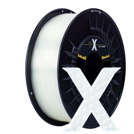 X To Print Bobina de Filamento PLA Clear 1.75mm 1Kg
