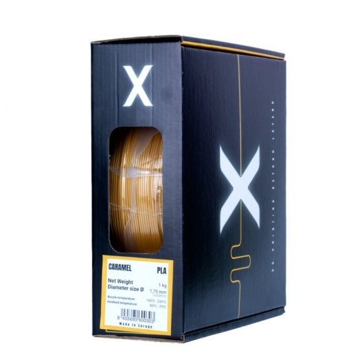 X to Print Bobina de Filamento PLA Caramel 1.75mm 1Kg
