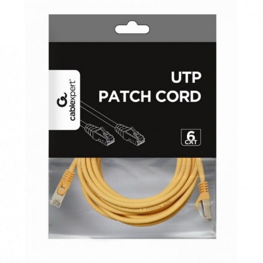 Gembird Cable de Red RJ-45 Cat 6 UTP 3m Amarillo
