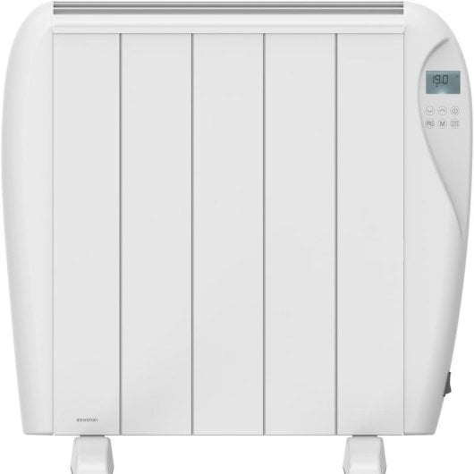 Radiador Eléctrico Infiniton HD-ET09 900W compacto control digital LCD blanco