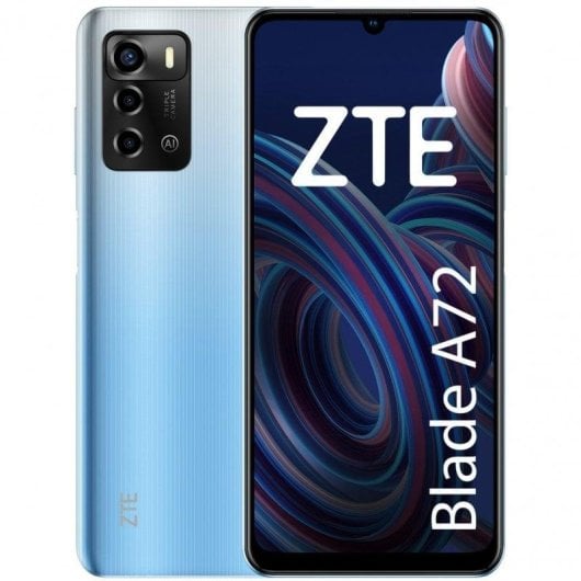 ZTE Blade A72 4G 3GB 64GB 6.74" Bleu
