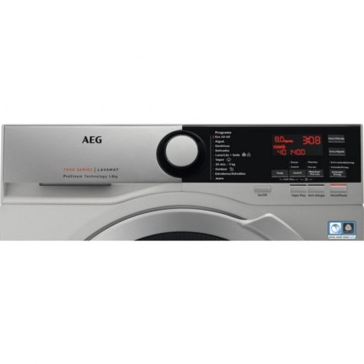 AEG L7FEE842S Lavadora Carga Frontal B Gris