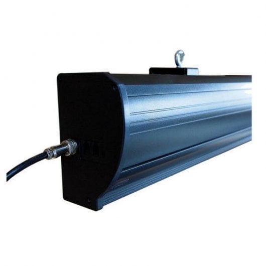 Schermo di proiezione motorizzato Kimex 2,20x1,24 m formato 16:9 con Wi-Fi nero