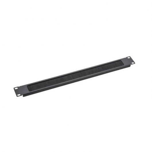 Pannello passacavi Kimex per armadio rack 19" con spazzola 1U