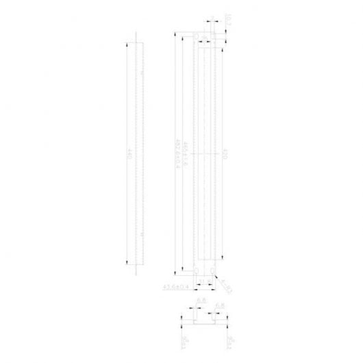Pannello passacavi Kimex per armadio rack 19" con spazzola 1U