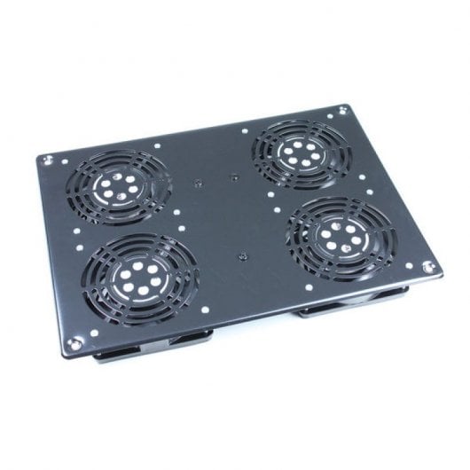 Kimex Copertura Superiore 4 Ventole per Armadio Rack 19".