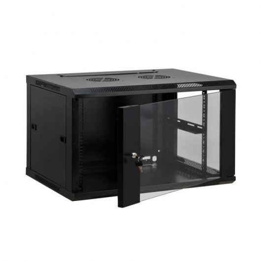 Kimex Armario Rack de Pared 19" 600x600mm 6U