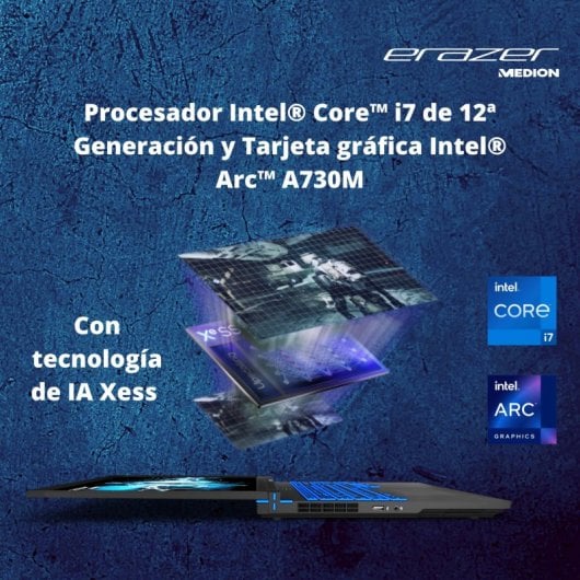 Medion Erazer Major X10 Intel Core i7-12700H/16GB/1TB SSD/Intel Arc A730M/16"