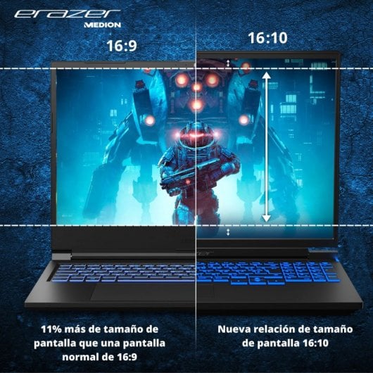 Medion Erazer Major X10 Intel Core i7-12700H/16GB/1TB SSD/Intel Arc A730M/16"