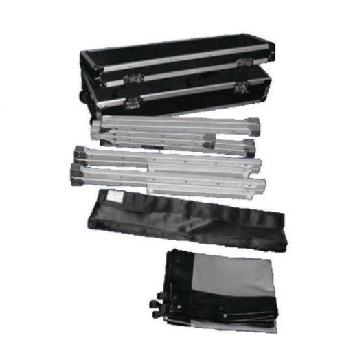 Schermo per proiezioni portatile Kimex con cornice pieghevole 3,65x2,05m Formato 16:9