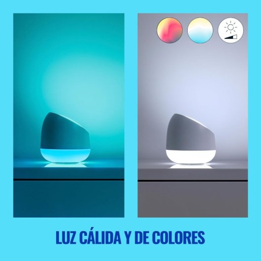 WiZ Squire WiFi LED Tischleuchte 9W RGB