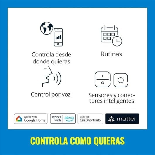 Prise intelligente WiZ Wi-Fi Commande vocale et Statistiques de consommation