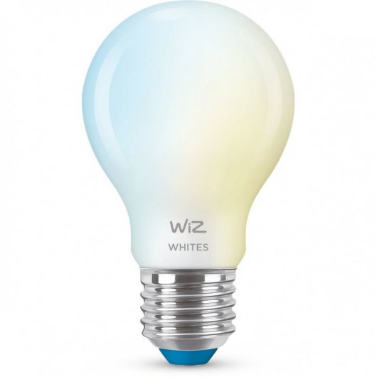 WiZ A60 Bombilla Inteligente LED WiFi E27 7W Blanca