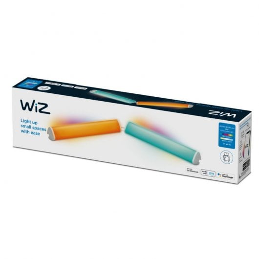 Pacchetto barra luminosa WiZ 2x barra luminosa lineare WiFi 5,5 W bianca