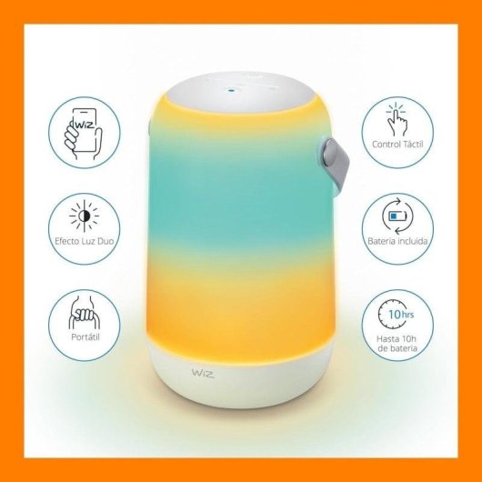 Lâmpada Portátil WiZ 13.5W 400lm RGB WiFi