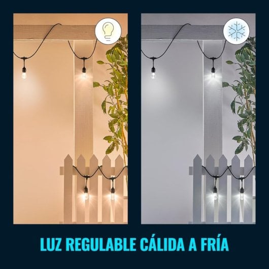 Wiz Outdoor Catena Luminosa Luce Esterna RGB IP65