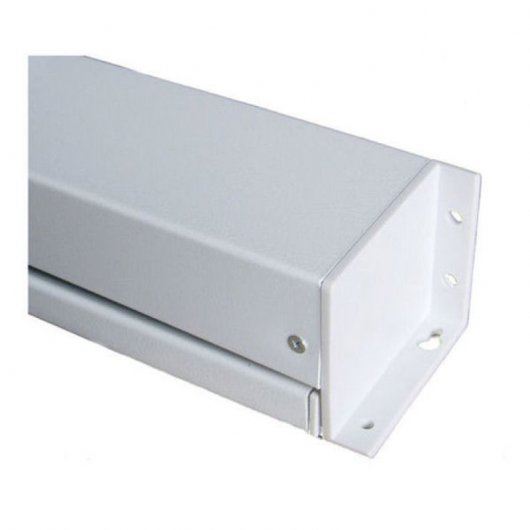Kimex Pantalla de Proyección Eléctrica 2.00x2.00m Formato 1:1 Tela Blanca