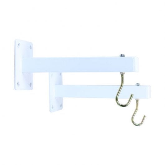 Kimex Kit de 2 Soportes para Pantalla de Proyección Blanco