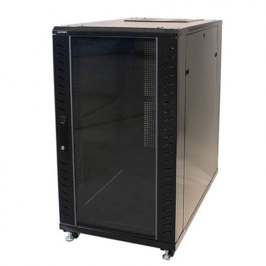Kimex Armario Rack de Suelo 19" 600x1000mm 24U