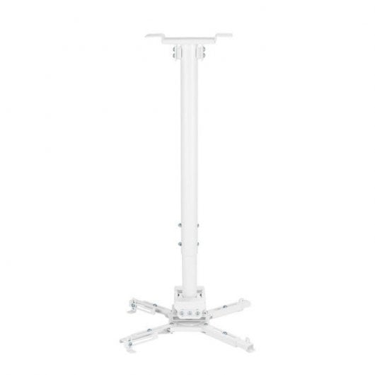Kimex Soporte de Techo para Proyectores Altura 60-90cm Blanco