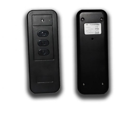 Kimex Pantalla de Proyección Motorizada Tensionada 3.20x1.80m Formato 16:9 Wi-Fi Negra
