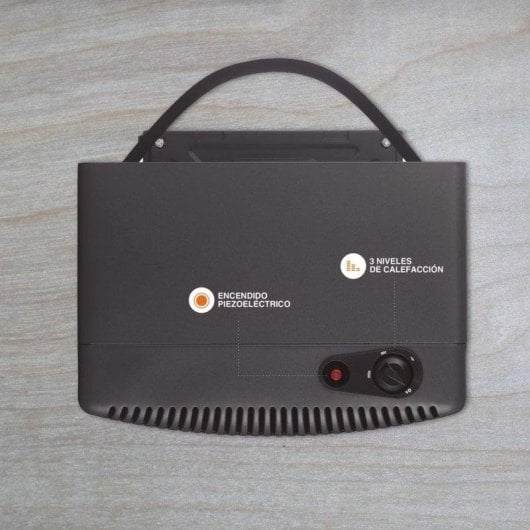 Estufa a Gás Infravermelhos Cerâmica GSC Evolution 4200W Plegável Segurança Antivuelco