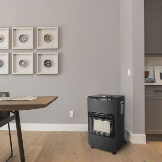 Estufa a Gás Infravermelhos Cerâmica GSC Evolution 4200W Plegável Segurança Antivuelco