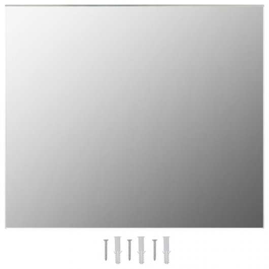 Vidaxl Espejo Sin Marco Vidrio 80x60 Cm