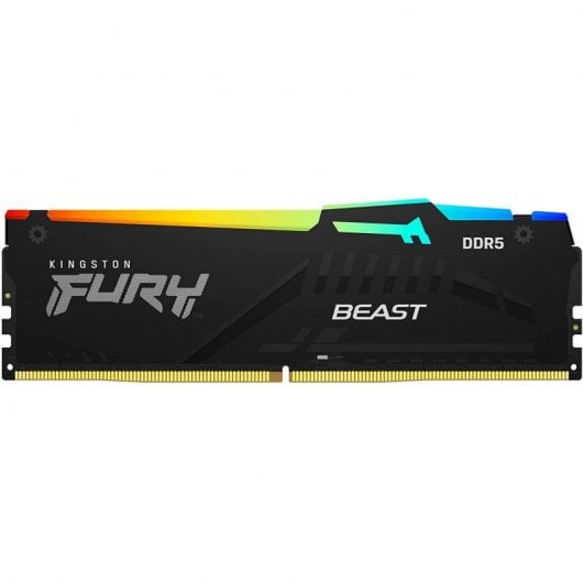 Kingston FURY Beast RGB Technology module de mémoire DDR5 5200 MHz 16 Go 1 x 16 Go CL36