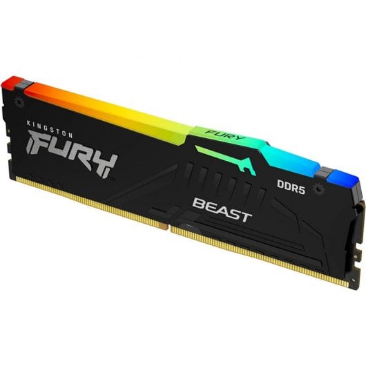 Kingston FURY Beast RGB Technology module de mémoire DDR5 5200 MHz 16 Go 1 x 16 Go CL36