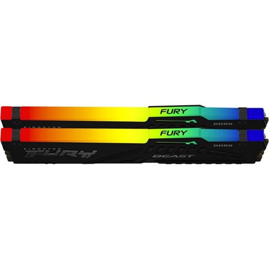 Kingston FURY Beast RGB Technology module de mémoire 32 Go 2 x 16 Go DDR5 5200 MHz CL36