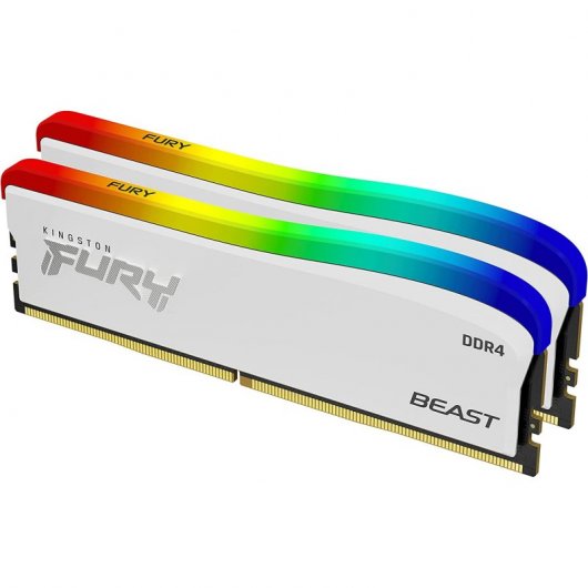 Kingston FURY Beast Branco Special Edition DDR4 3200 MHz 16GB 2x8GB CL16