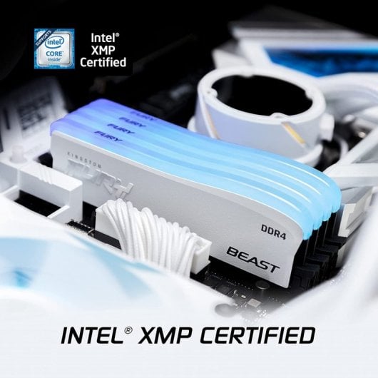 Kingston FURY Beast Branco Special Edition DDR4 3200 MHz 32GB 2x16GB CL16