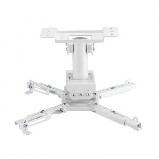 Kimex Soporte de Techo para Proyectores Altura 25cm Blanco