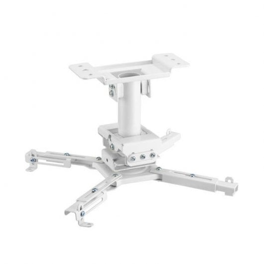 Kimex Soporte de Techo para Proyectores Altura 25cm Blanco