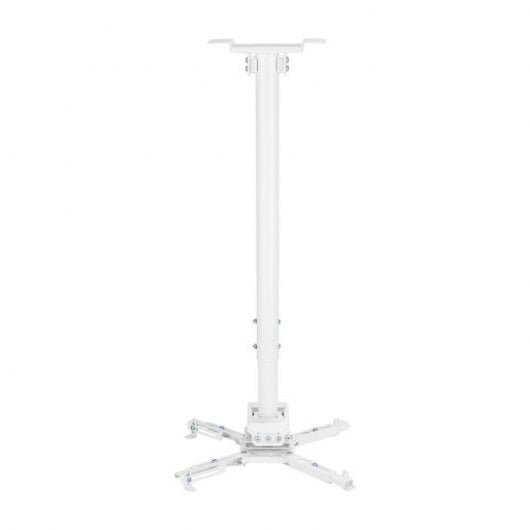 Kimex Soporte de Techo para Proyectores Altura 75-115cm Blanco