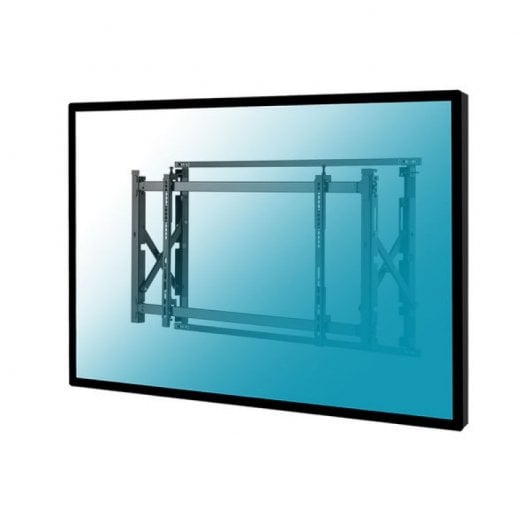 Kimex Supporto a Parete Removibile per TV 43"-55" VESA 600x400 Max 35Kg