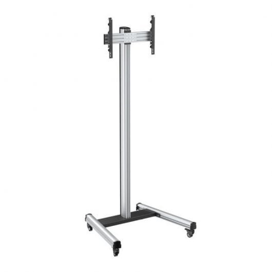 Kimex Support de sol mobile pour TV 32"-75" Hauteur 240 cm VESA 600 x 400 Max 50 kg