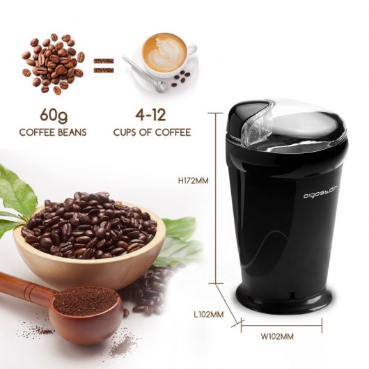 Aigostar Breath Molinillo de Café/Semillas