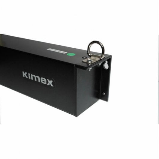 Kimex Écran de Projection Électrique 2,80x1,58m Format 16:9 Noir