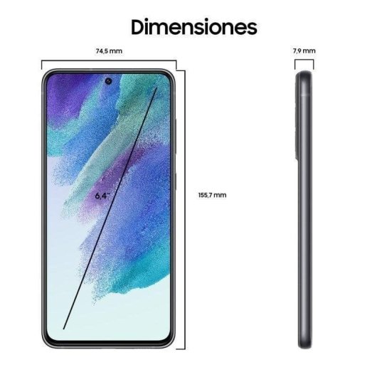 Samsung Galaxy S21 FE 5G 6GB 128GB 6.4" Grau Graphit