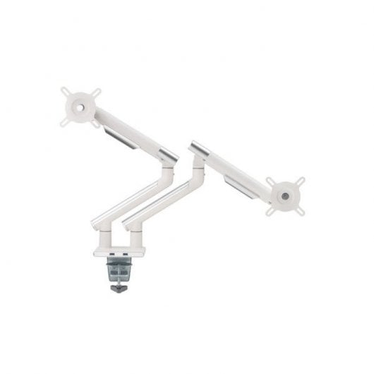 Supporto da Tavolo Full Motion Kimex per 2 Monitor 17''-32'' con USB VESA 100x100 Max 9Kg